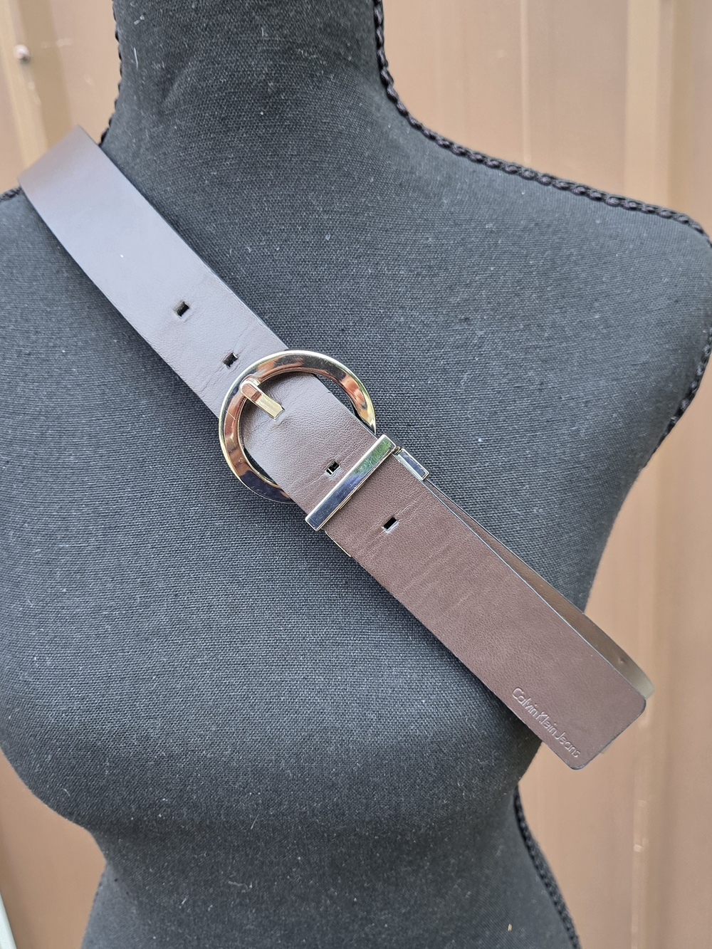 Calvin Klein Reversible Brown Or Black Leather Belt